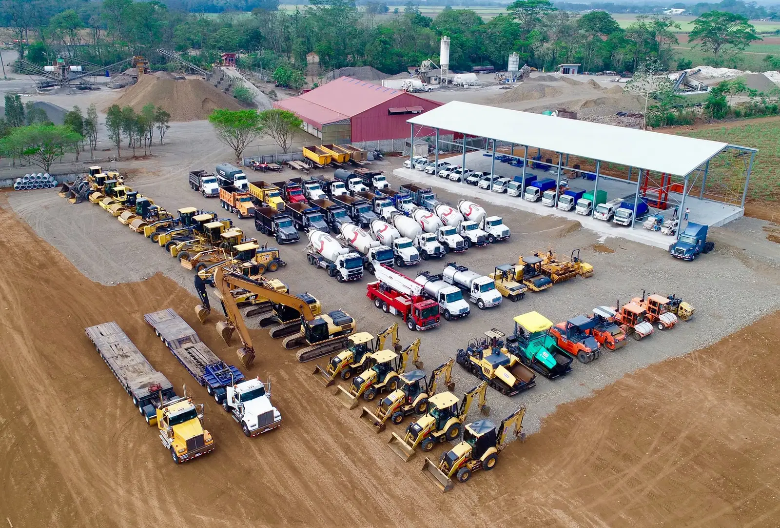 Maquinaria pesada y equipo para cada obra para proyectos de construcción – Constructora Herrera